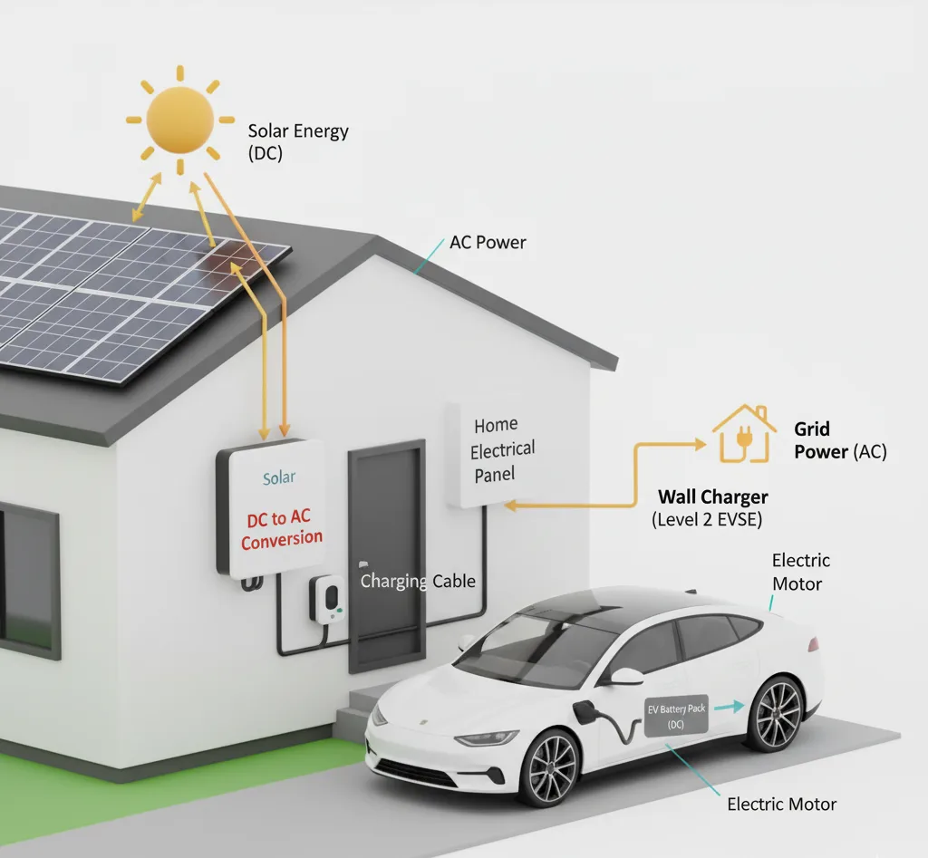 how EV chargers works